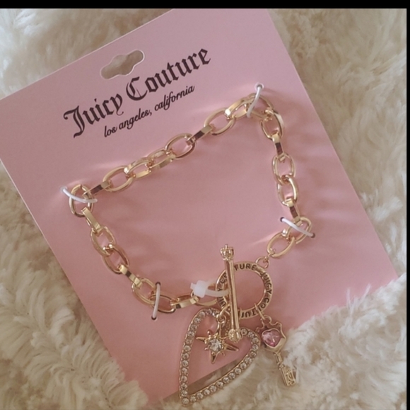 ๐๐ธJUICY COUTURE TOGGLE HEART BRACELET - Picture 8 of 8